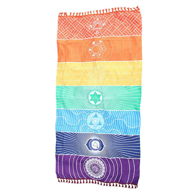 7 Chakra Colored Yoga Mat