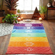 7 Chakra Colored Yoga Mat